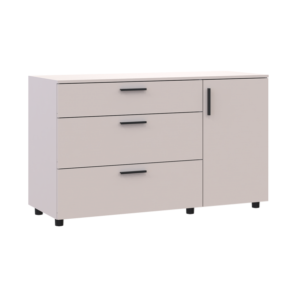 Komoda Doros Thorn Ka&scaron;m&iacute;r 3Z/1D 135&times;51,6&times;80 (41510187) 41510187 foto