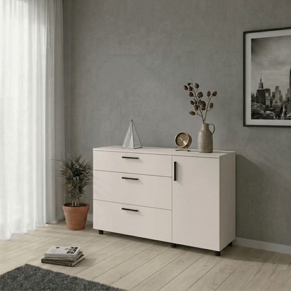 Komoda Doros Thorn Ka&scaron;m&iacute;r 3Z/1D 135&times;51,6&times;80 (41510187) 41510187 foto