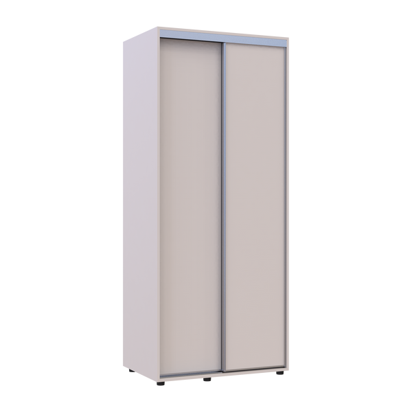 Skriňa s posuvn&yacute;mi dvermi Doros Sigma Slim Ka&scaron;m&iacute;r 2 DTD 90x60x214.4 (42005452) 42005452 foto