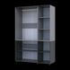 Skriňa na oblečenie Doros Thorn Antracit/Siv&aacute; 3 DTD tyč 135x51.6x200 (44900519) 44900519 foto 5