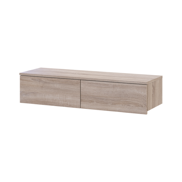 Toaletn&yacute; stol&iacute;k Doros Levia Dub sonoma 2 z&aacute;suvky 100&times;32&times;22 (41516298) 41516298 foto