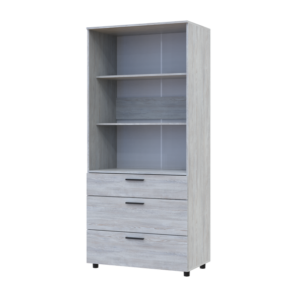 Skriňa na oblečenie Doros Thorn Borovica Natti 2 DTD/3Z police 90x51.6x200 (44900434) 44900434 foto