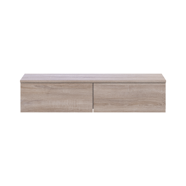 Toaletn&yacute; stol&iacute;k Doros Levia Dub sonoma 2 z&aacute;suvky 100&times;32&times;22 (41516298) 41516298 foto