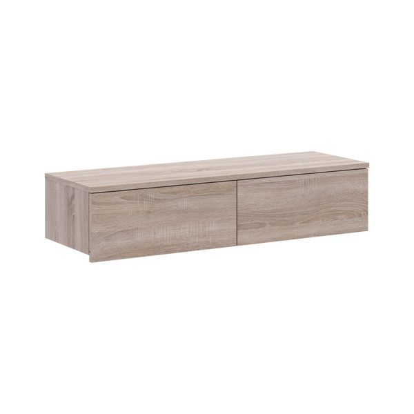 Toaletn&yacute; stol&iacute;k Doros Levia Dub sonoma 2 z&aacute;suvky 100&times;32&times;22 (41516298) 41516298 foto