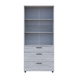 Skriňa na oblečenie Doros Thorn Borovica Natti 2 DTD/3Z police 90x51.6x200 (44900434) 44900434 foto 6