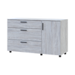 Komoda Doros Thorn Borovica Natty 3Z/1D 135&times;51,6&times;80 (41510179) 41510179 foto