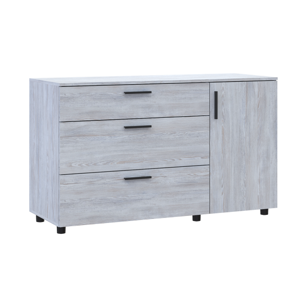Komoda Doros Thorn Borovica Natty 3Z/1D 135&times;51,6&times;80 (41510179) 41510179 foto