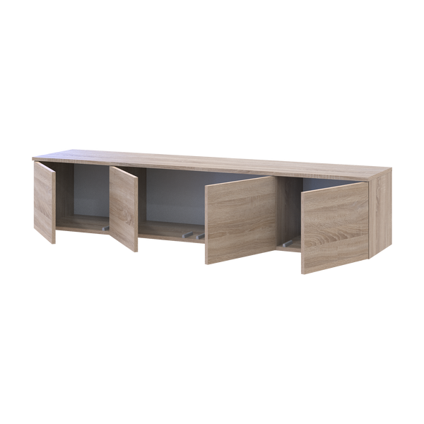 TV skrinka Doros Levia Dub Sonoma 4 dvere 160&times;35&times;33 (41516300) 41516300 foto