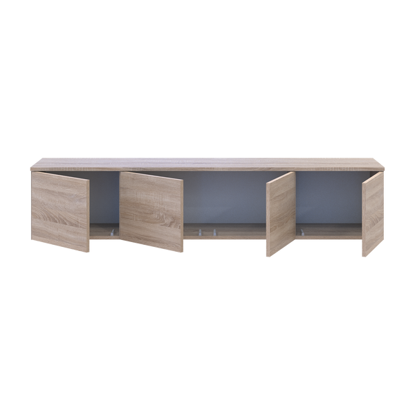 TV skrinka Doros Levia Dub Sonoma 4 dvere 160&times;35&times;33 (41516300) 41516300 foto