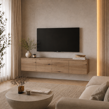 TV skrinka Doros Levia Dub Evok 4 dvere 160&times;35&times;33 (41516094) 41516094 foto