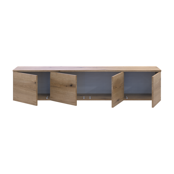 TV skrinka Doros Levia Dub Evok 4 dvere 160&times;35&times;33 (41516094) 41516094 foto