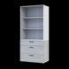 Skriňa na oblečenie Doros Thorn Borovica Natti/Biela 2 DTD/3Z police 90x51.6x200 (44900462) 44900462 foto 5