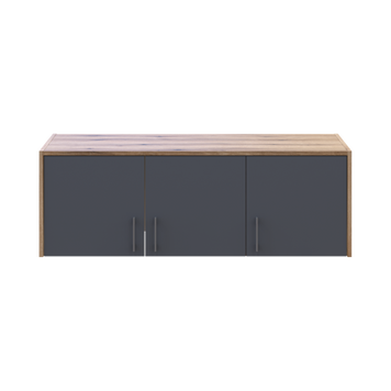 Nadstavba Doros Rondi Dub Artisan/Grafit 3 DTD 121x52x41 (80737822) 2536526387 foto