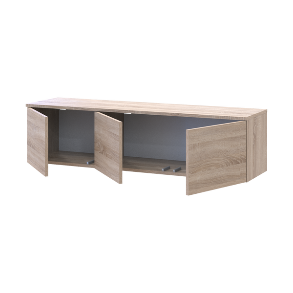 TV skrinka Doros Levia Dub Sonoma 3 dvere 130&times;35&times;33 (41516301) 41516301 foto