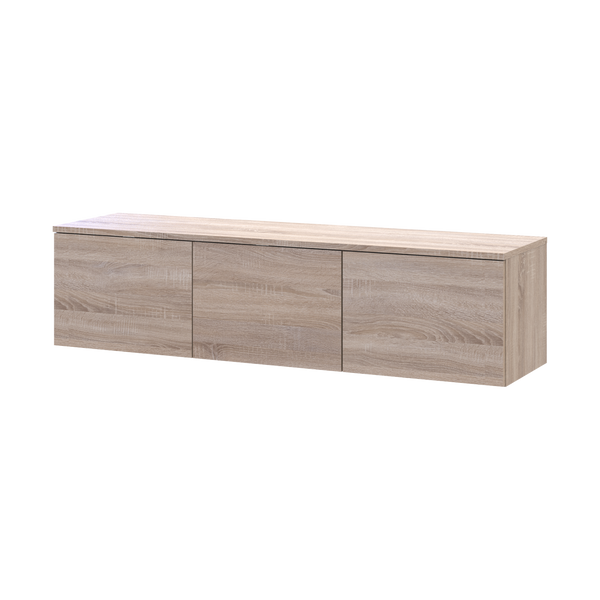 TV skrinka Doros Levia Dub Sonoma 3 dvere 130&times;35&times;33 (41516301) 41516301 foto