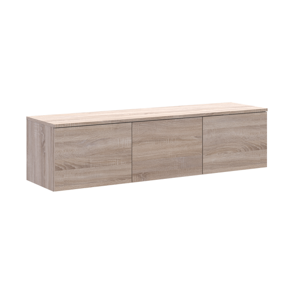 TV skrinka Doros Levia Dub Sonoma 3 dvere 130&times;35&times;33 (41516301) 41516301 foto