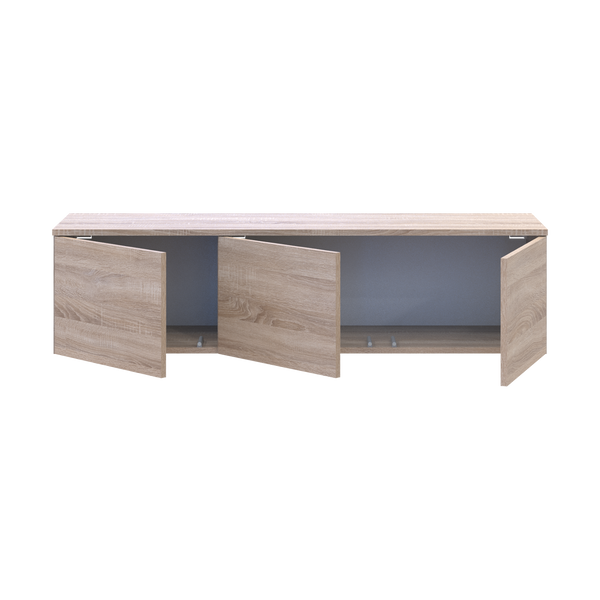 TV skrinka Doros Levia Dub Sonoma 3 dvere 130&times;35&times;33 (41516301) 41516301 foto