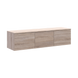 TV skrinka Doros Levia Dub Sonoma 3 dvere 130&times;35&times;33 (41516301) 41516301 foto 6