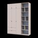&Scaron;atn&iacute;kov&aacute; skriňa Doros Lukas Ka&scaron;m&iacute;r s reg&aacute;lom 3 dvere 180x50x240 (42005925) 42005925 foto 1