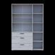 Skriňa na oblečenie Doros Thorn Borovica Natti 3 DTD/3Z police 135x51.6x200 (44900482) 44900482 foto 6