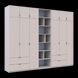 &Scaron;atn&iacute;kov&aacute; skriňa Doros Lukas Ka&scaron;m&iacute;r s reg&aacute;lom 3+3 dvere 300x50x240 (42005933) 42005933 foto 6
