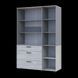 Skriňa na oblečenie Doros Thorn Borovica Natti/Siv&aacute; 3 DTD/3Z police 135x51.6x200 (44900514) 44900514 foto 4