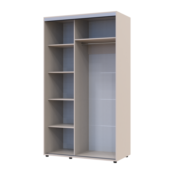 Skriňa s posuvn&yacute;mi dvermi Doros Sigma Slim Ka&scaron;m&iacute;r 2 DTD 120x60x214.4 (42005455) 42005455 foto