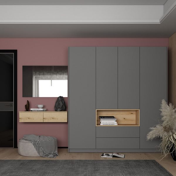 Toaletn&yacute; stol&iacute;k Doros Levia Dub Evok 2 z&aacute;suvky 100&times;32&times;22 (41516095) 41516095 foto