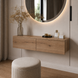 Toaletn&yacute; stol&iacute;k Doros Levia Dub Evok 2 z&aacute;suvky 100&times;32&times;22 (41516095) 41516095 foto 1