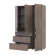 Skriňa na oblečenie Doros Thorn Cremona Cannolo 3 DTD/3Z police 135x51.6x200 (44900478) 44900478 foto 2