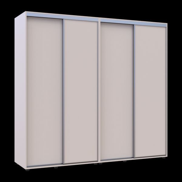 Skriňa s posuvn&yacute;mi dvermi Doros Sigma Slim Ka&scaron;m&iacute;r 2+2 DTD 230x60x214.4 (42005593) 42005593 foto