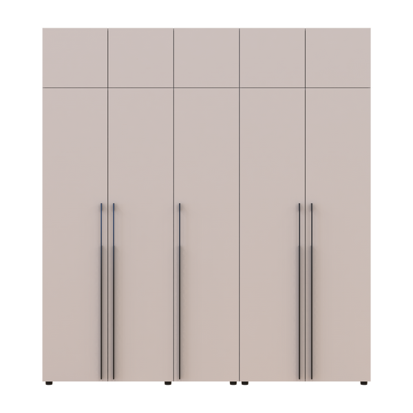 &Scaron;atn&iacute;kov&aacute; skriňa Doros Kasper s nadstavbou Ka&scaron;m&iacute;r set 2+3 DTD 225x50x245 (42005524) 42005524 foto