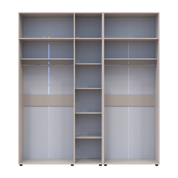 &Scaron;atn&iacute;kov&aacute; skriňa Doros Kasper s nadstavbou Ka&scaron;m&iacute;r set 2+3 DTD 225x50x245 (42005524) 42005524 foto