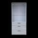 Skriňa na oblečenie Doros Thorn Borovica Natti/Biela 2 DTD/3Z tyč 90x51.6x200 (44900461) 44900461 foto 6