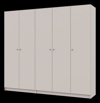 Skriňa na oblečenie Doros Promo Ka&scaron;m&iacute;r 2+3 dvere 225x48x204 (80737673) 2183120378 foto