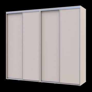 Skriňa s posuvn&yacute;mi dvermi Doros Sigma Slim Ka&scaron;m&iacute;r 2+2 DTD 240x60x214.4 (42005595) 42005595 foto