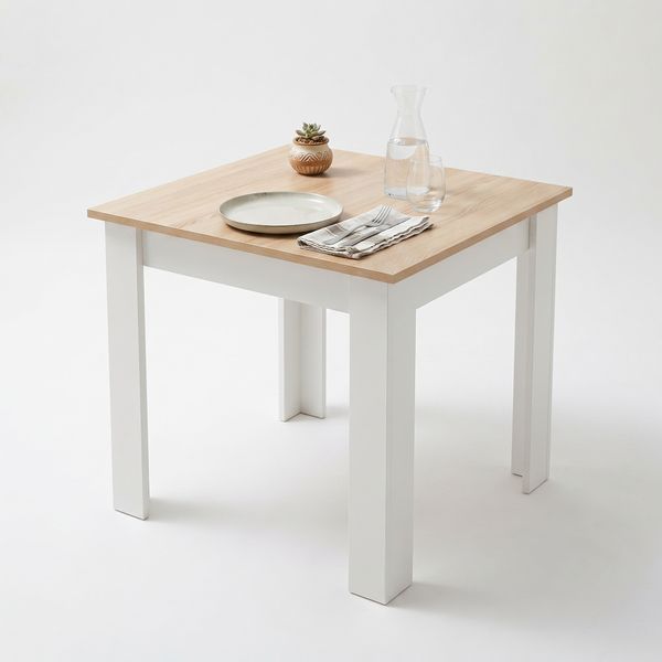 St&ocirc;l NP 80&times;80 Dub Sonoma + biela (100153851) 100153851 foto