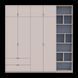 &Scaron;atn&iacute;kov&aacute; skriňa Doros Lukas Ka&scaron;m&iacute;r s reg&aacute;lom 4 dvere 240x50x240 (42005928) 42005928 foto 4