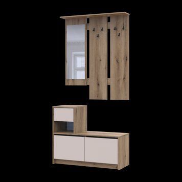 Predsieň Bela Dub Evok/Ka&scaron;m&iacute;r 1 DTD / 1 zrkadlo 100&times;40&times;210 (44900411) 44900411 foto