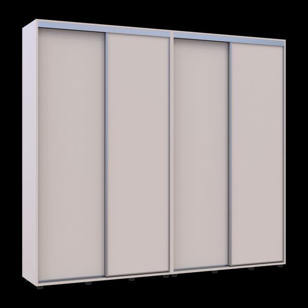 Skriňa s posuvn&yacute;mi dvermi Doros Sigma Slim Ka&scaron;m&iacute;r 2+2 DTD 240x45x214.4 (42005594) 42005594 foto