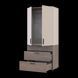Skriňa na oblečenie Doros Thorn Cremona Cannolo/Ka&scaron;m&iacute;r 2 DTD/3Z tyč 90x51.6x200 (44900453) 44900453 foto 3