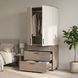 Skriňa na oblečenie Doros Thorn Cremona Cannolo/Ka&scaron;m&iacute;r 2 DTD/3Z tyč 90x51.6x200 (44900453) 44900453 foto 1