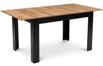 Rozkladac&iacute; st&ocirc;l NP 120&ndash;160&times;80 Kraft + čierna (100155161) 100155161 foto