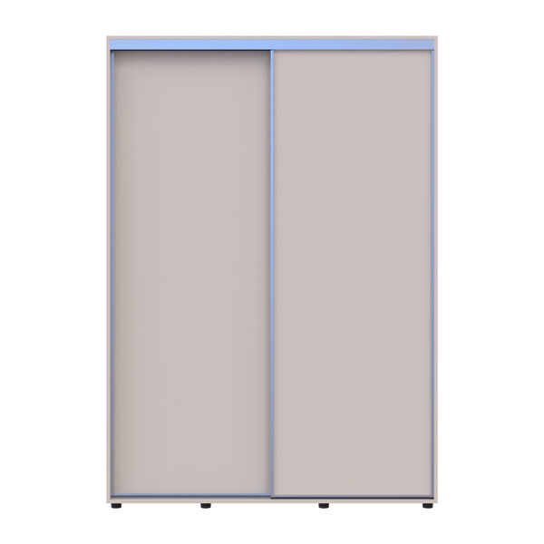 Skriňa s posuvn&yacute;mi dvermi Doros Sigma Slim Ka&scaron;m&iacute;r 2 DTD 150x60x214.4 (42005458) 42005458 foto
