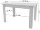 Rozkladac&iacute; st&ocirc;l NP 120&ndash;160&times;80 Kraft + čierna (100155161) 100155161 foto 9